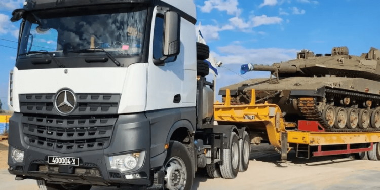 Ejercito israelí realiza compra urgente de camiones Mercedes Benz