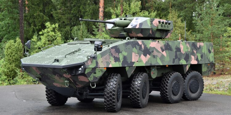En FIDAE 2024 Patria presentará el Vehículo Blindado AMV XP al Ejército Chileno