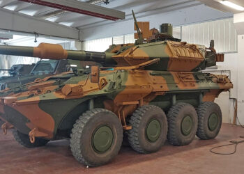 Primeras Imágenes del Avanzado Vehículo Blindado Centauro II 8×8 para el Ejército Brasileño