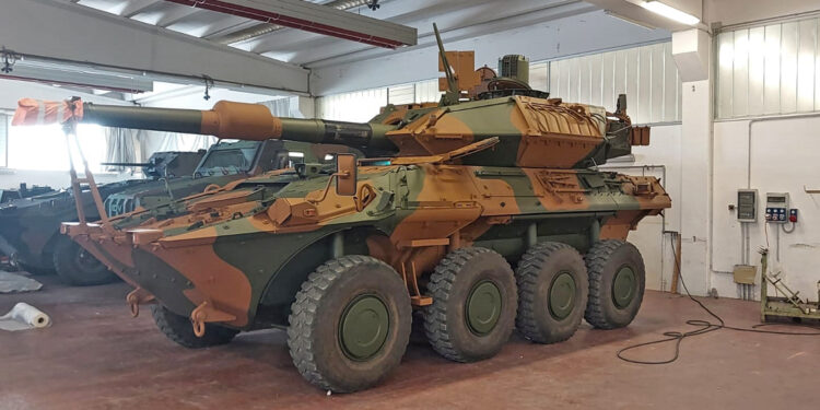 Primeras Imágenes del Avanzado Vehículo Blindado Centauro II 8×8 para el Ejército Brasileño