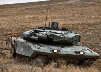 Imagen revelaría torreta modernizada del Leopard 2A4 Chileno