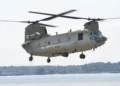 Boeing entrega el 17º helicóptero de transporte CH-47F Chinook a las FAMET de España