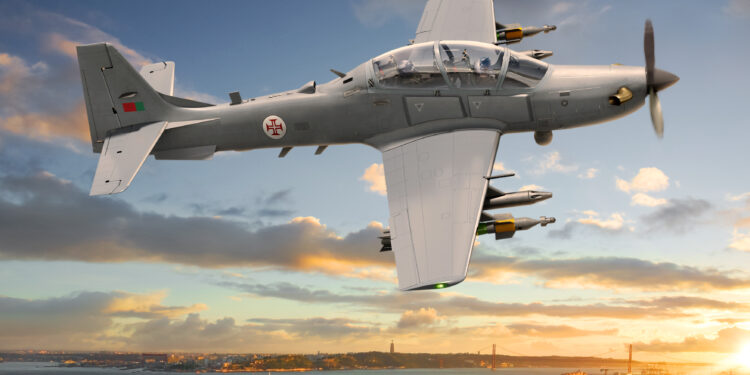 Portugal encarga 12 aeronaves Embraer A-29N Super Tucano