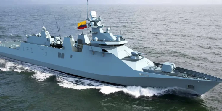 Saab firma contrato para proveer el Sistema de Combate de la nueva fragata de la Armada de Colombia