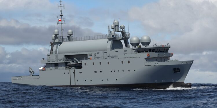 Saab bota el primer buque SIGINT polaco