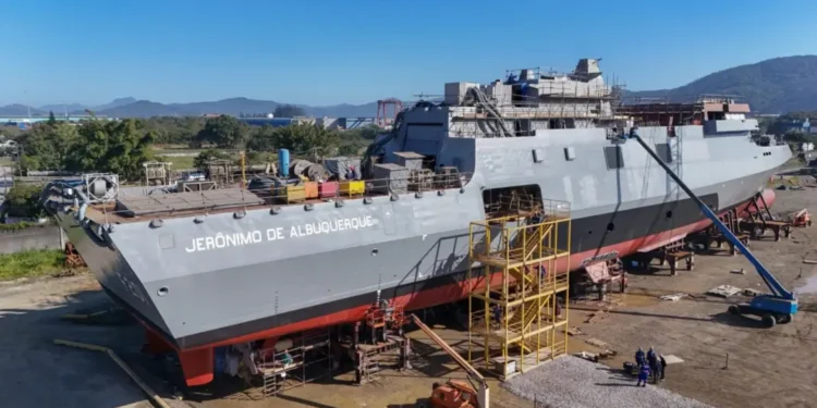Segunda fragata clase Tamandaré bautizada en Brasil