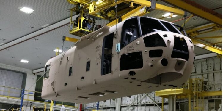 Sikorsky inicia el ensamblaje del CH-53K para Israel