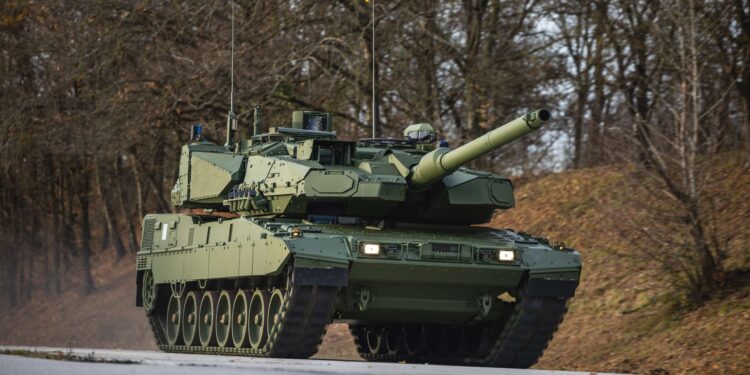 EuroTrophy asegura un contrato de €330 millones para equipar tanques Leopard 2A8 con el sistema de protección activa Trophy APS