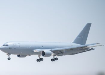 Israel recibe su primer KC-46A “Gideon”, nuevo avión cisterna para su Fuerza Aérea